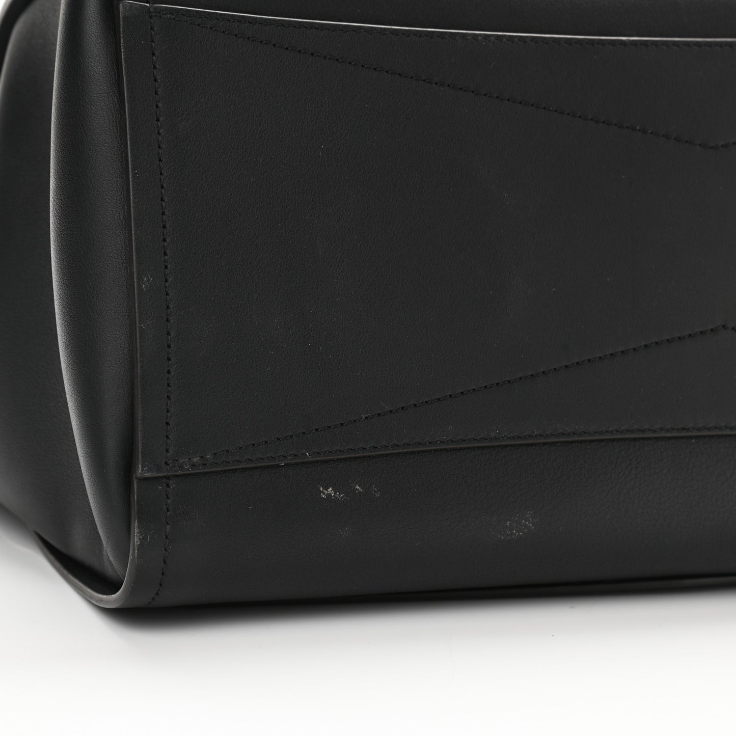 Calfskin Medium Mystic Shoulder Bag Black
