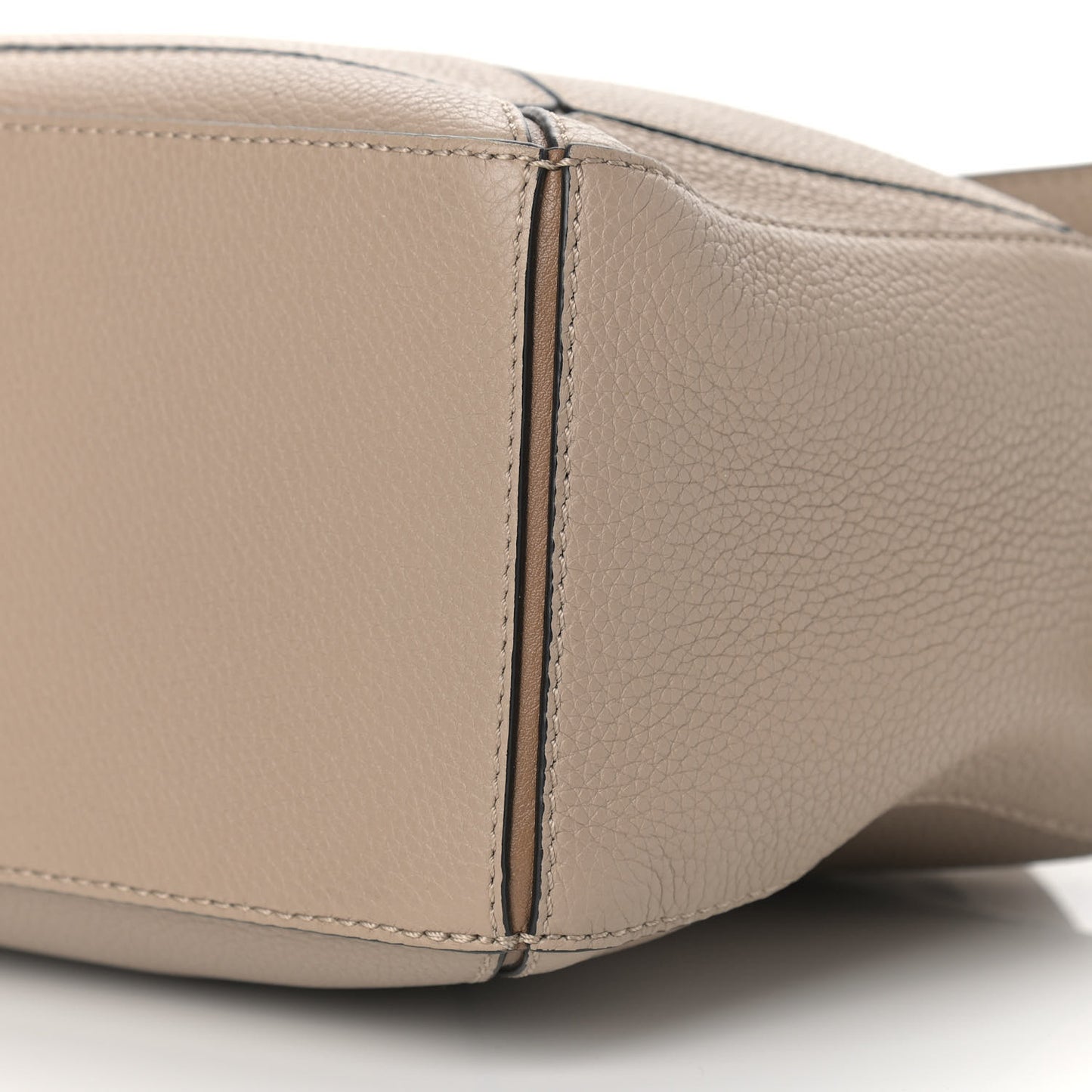 Grained Calfskin Small Puzzle Bag Sand Mink