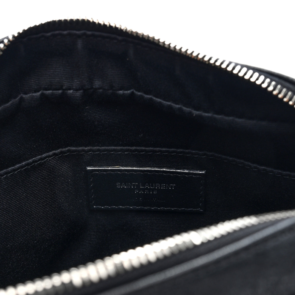 Saint Laurent Lambskin Monogram Small Lou Camera Bag Black 5 of 8