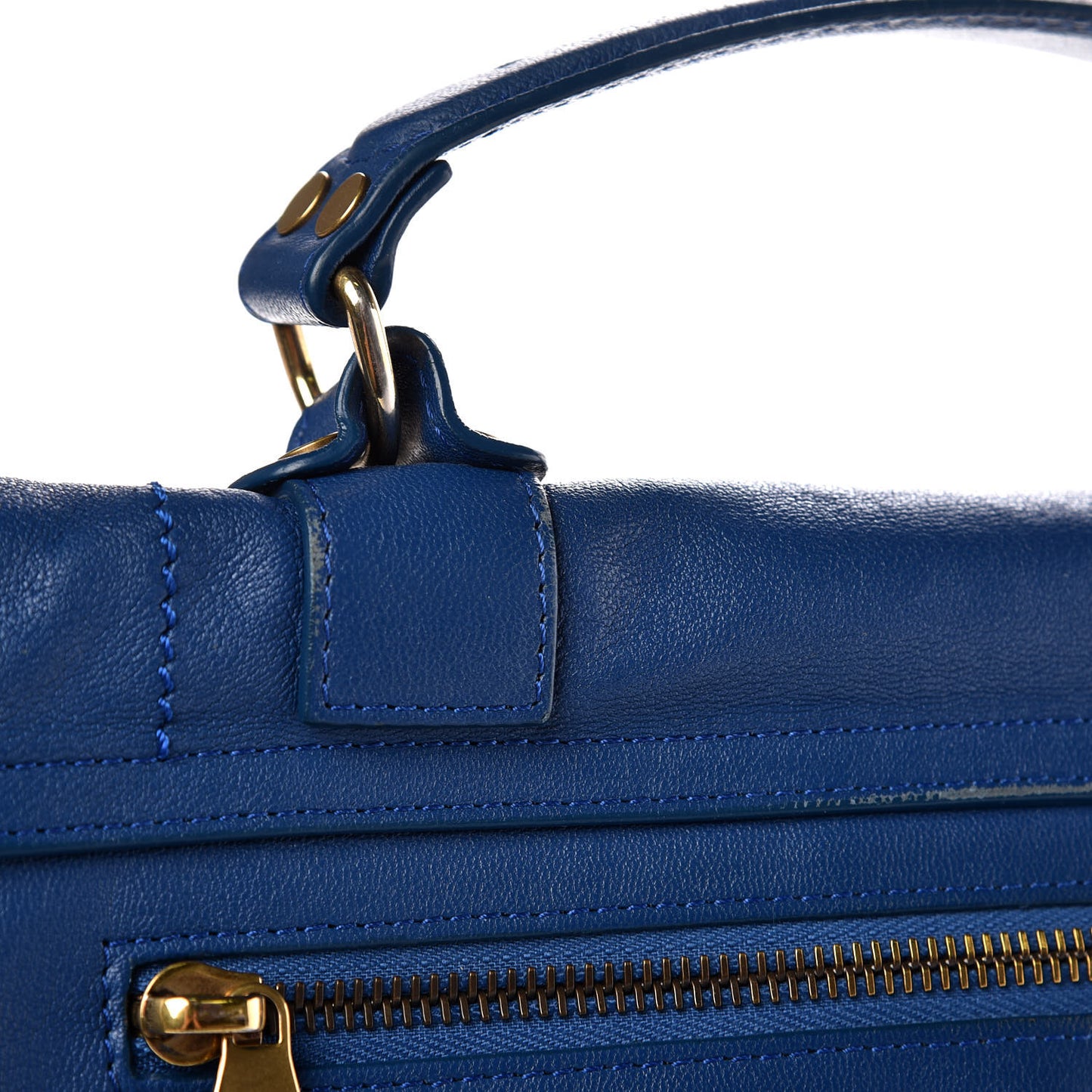 Lambskin Medium PS1 Satchel Royal Blue