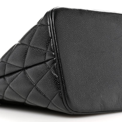 Chanel Caviar Quilted Medallion Tote Black 9 of 13