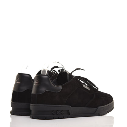 Louis Vuitton Suede Uniform Sneakers 9.5 Black 4 of 10