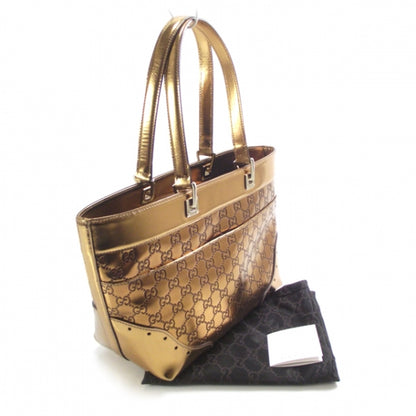 Gucci Guccissima Punch Tote Bronze 3 of 13