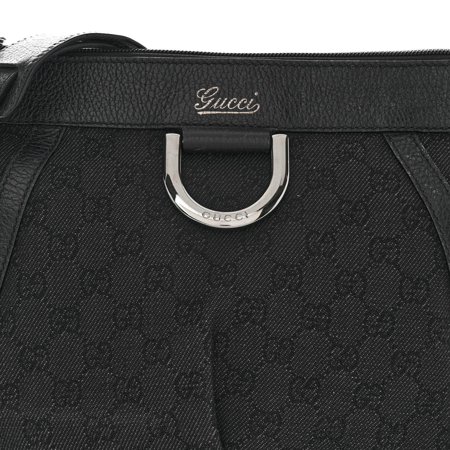 Gucci Monogram Small D Gold Ring Messenger Brown 8 of 14