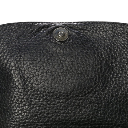 Gucci Pebbled Calfskin Medium Soho Flap Crossbody Black 19 of 20