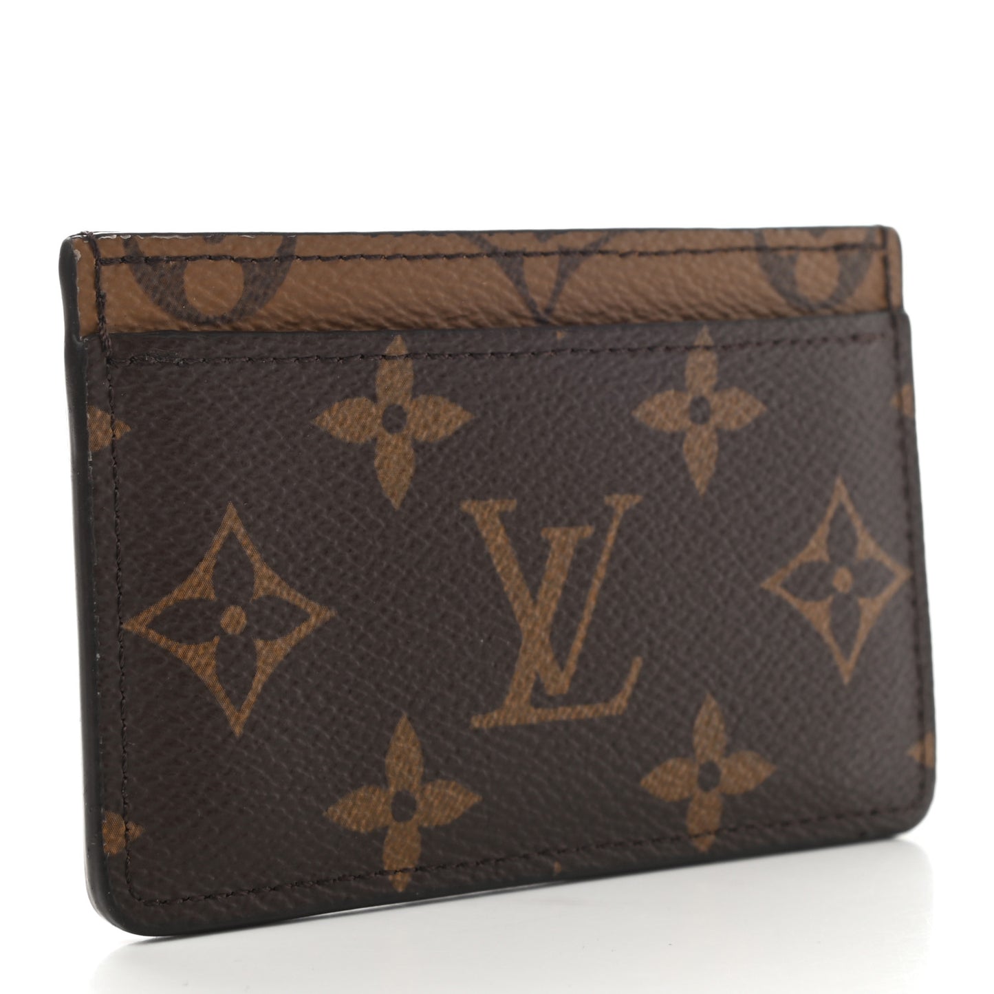 Reverse Monogram Card Holder