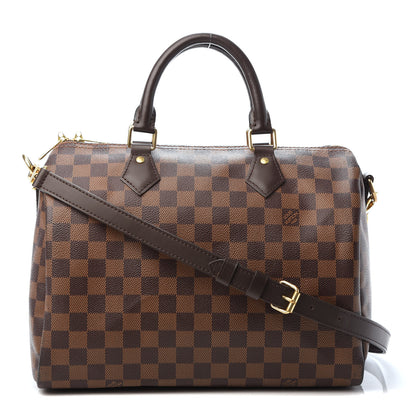 Louis Vuitton Damier Ebene Speedy Bandouliere 30 1 of 9