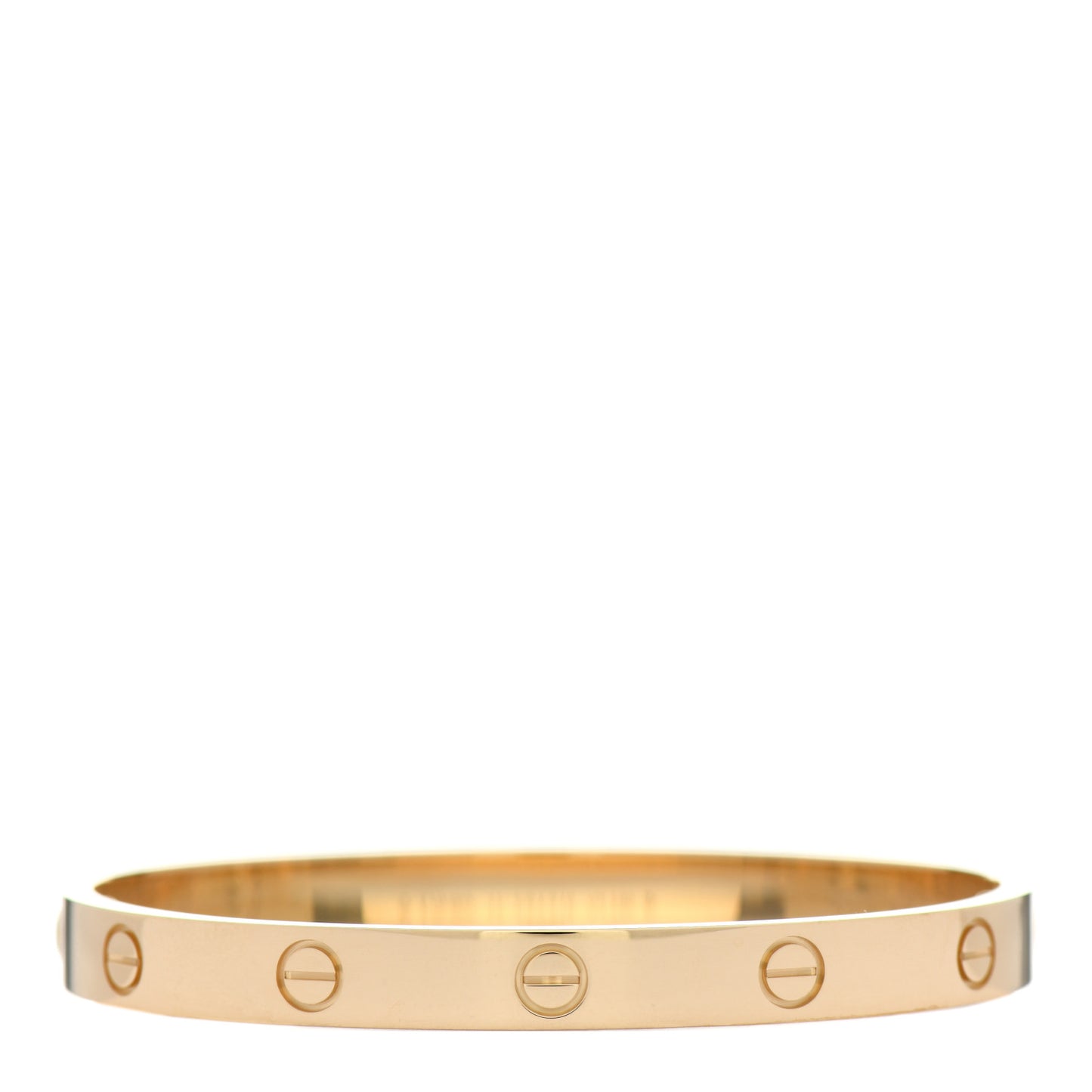 18K Yellow Gold LOVE Bracelet 17