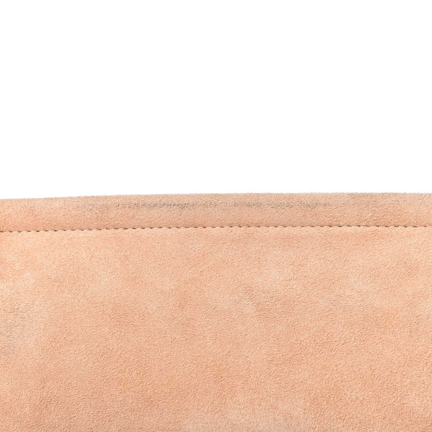 Chloe Calfskin Suede Medium Faye Shoulder Bag Cement Pink 10 of 12