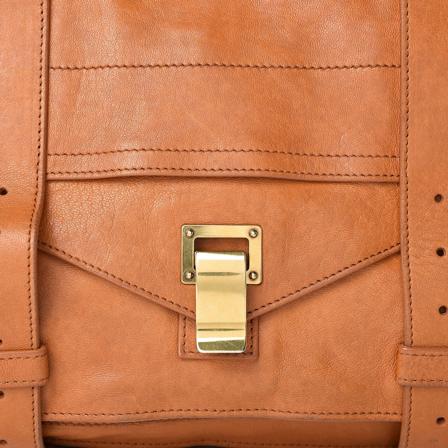 Proenza Schouler Lambskin Medium PS1 Satchel Saffron 13 of 32
