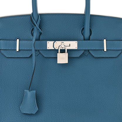 Hermes Togo Birkin 30 Cobalt 5 of 15