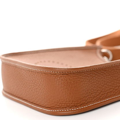 Hermes Taurillon Clemence Evelyne TPM Gold 10 of 11
