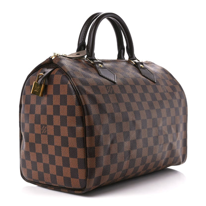 Louis Vuitton Damier Ebene Speedy 30 3 of 12
