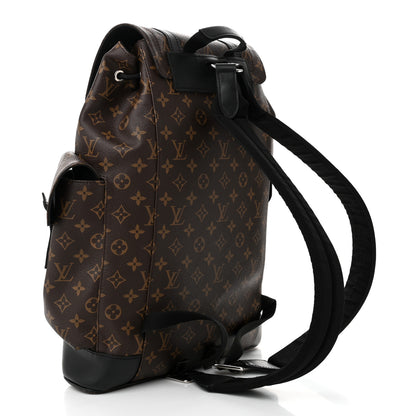 Louis Vuitton Monogram Macassar Christopher MM Backpack 3 of 10