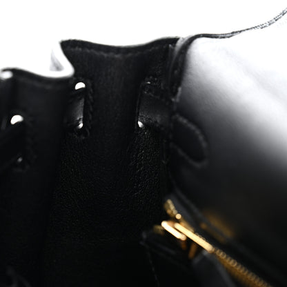 Hermes Swift Kelly Retourne 25 Black 7 of 13
