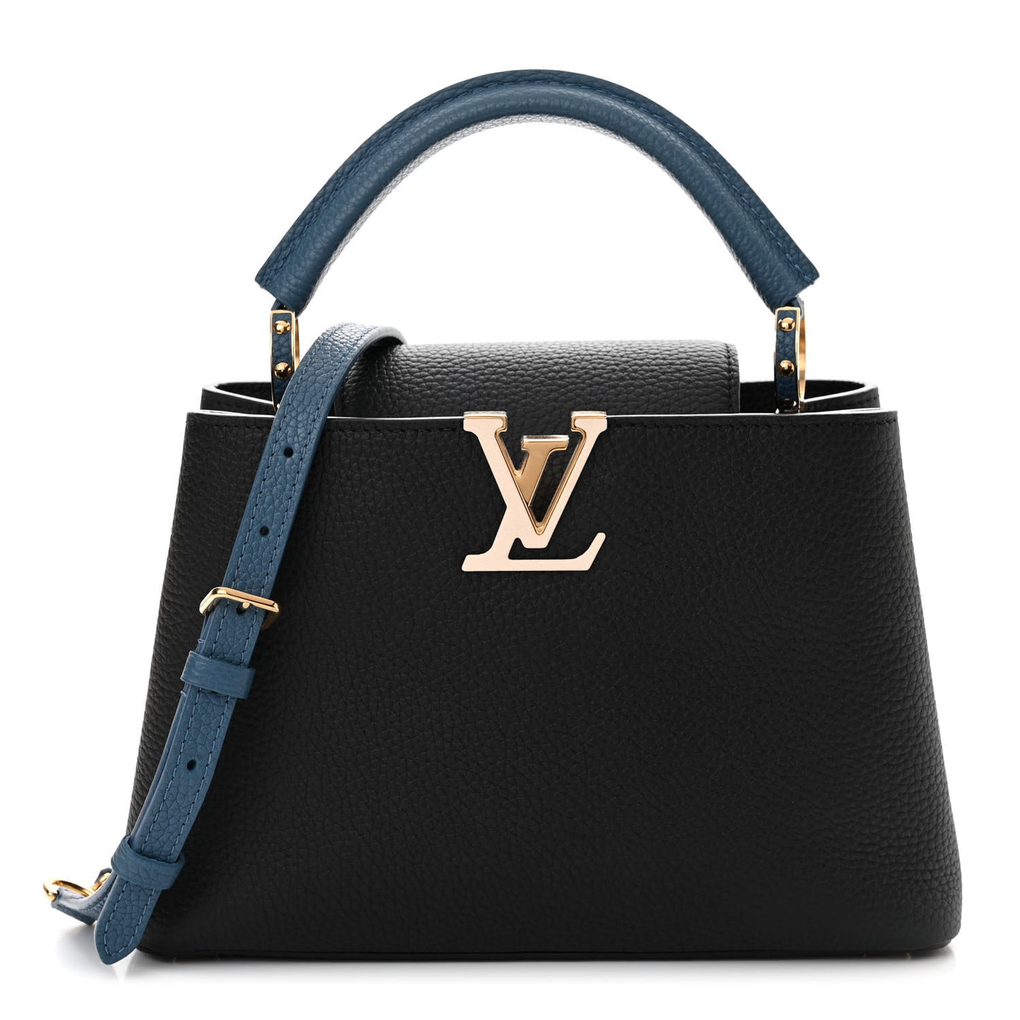 Taurillon Capucines BB Black General Blue