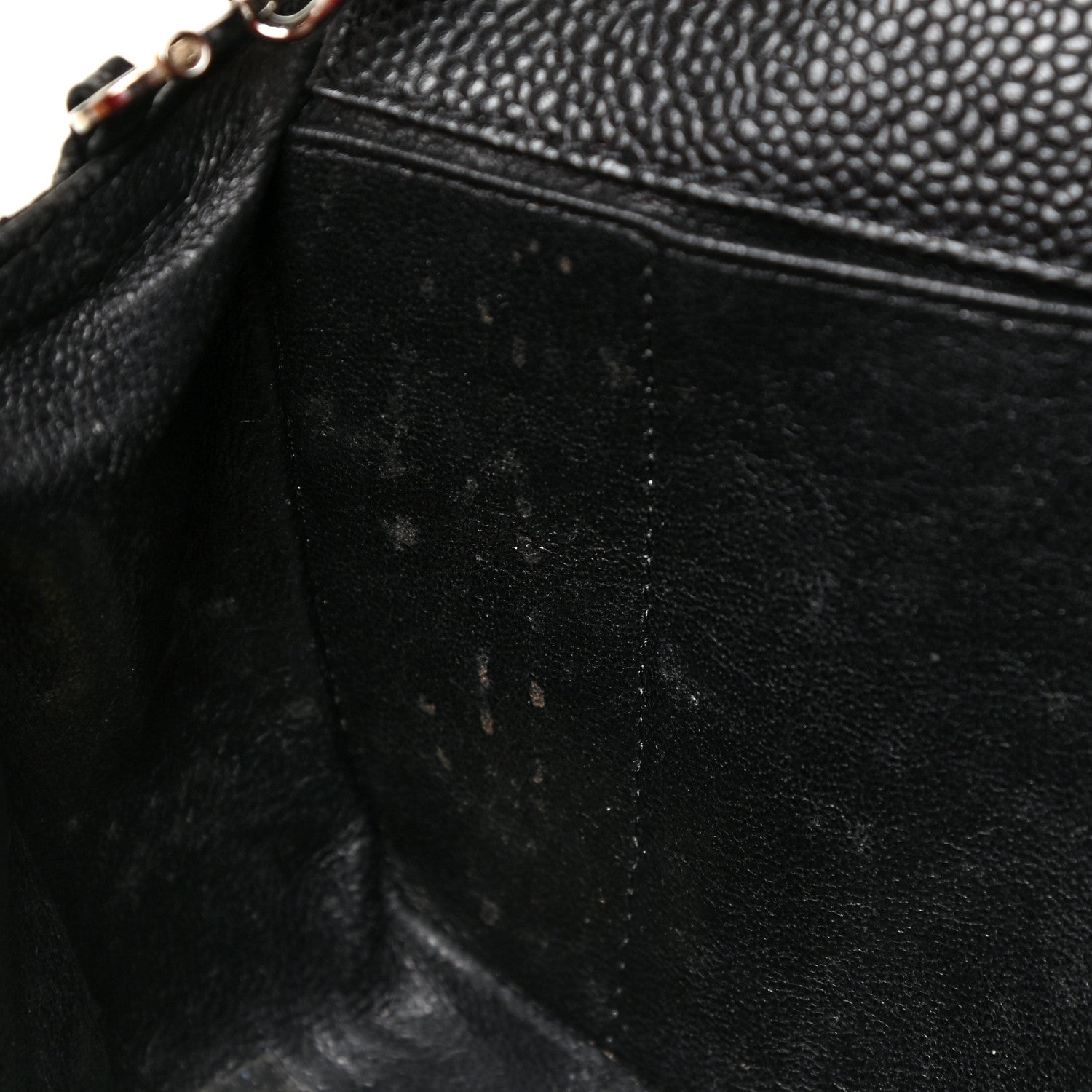 Chanel Caviar Quilted East West Flap Black 11 of 21