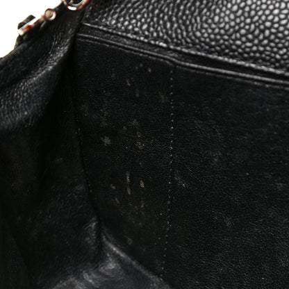 Chanel Caviar Quilted East West Flap Black 11 of 21