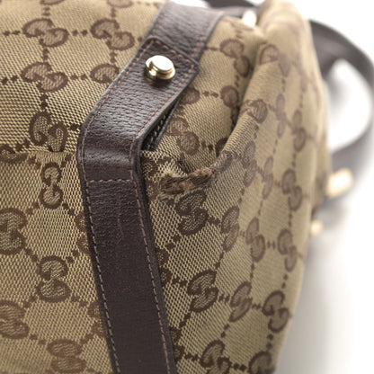 Gucci Monogram Medium Abbey Shoulder Bag Dark Brown 10 of 15
