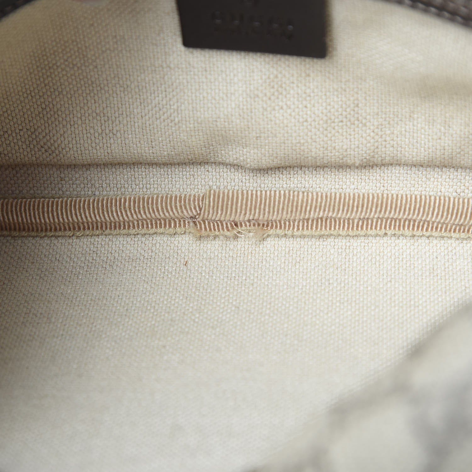 Gucci GG Supreme Monogram Belt Bag Dark Brown 12 of 13