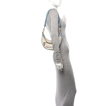Louis Vuitton Jacquard Since 1854 Loop White Blue 2 of 9