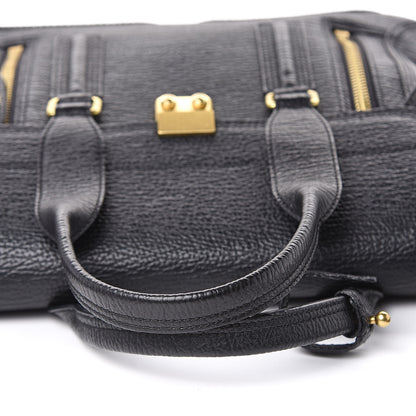 3.1 Phillip Lim 3.1 Textured Calfskin Medium Pashli Satchel Black 11 of 13