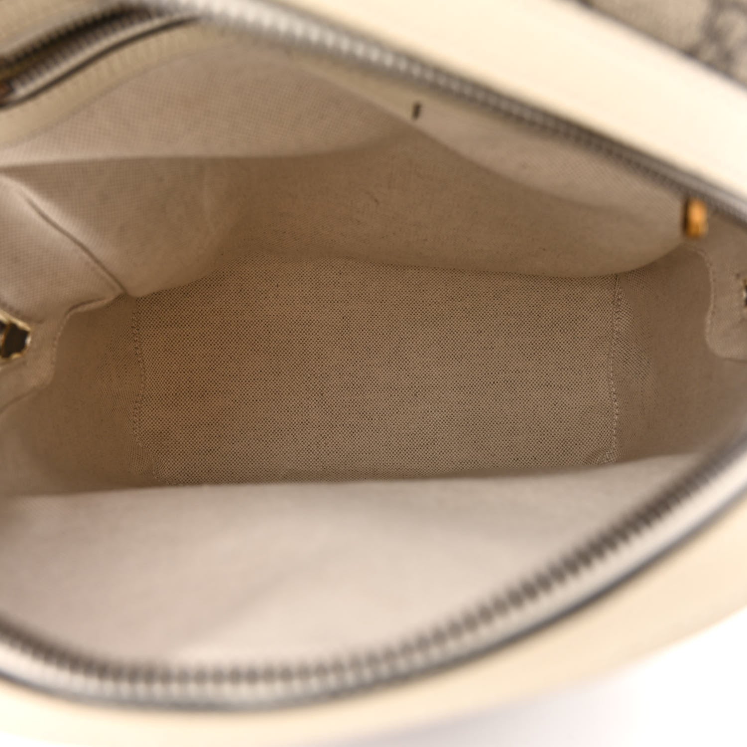Gucci GG Supreme Monogram Textured Calfskin Web Small Ophidia Day Backpack Beige Ebony Mystic White 5 of 10