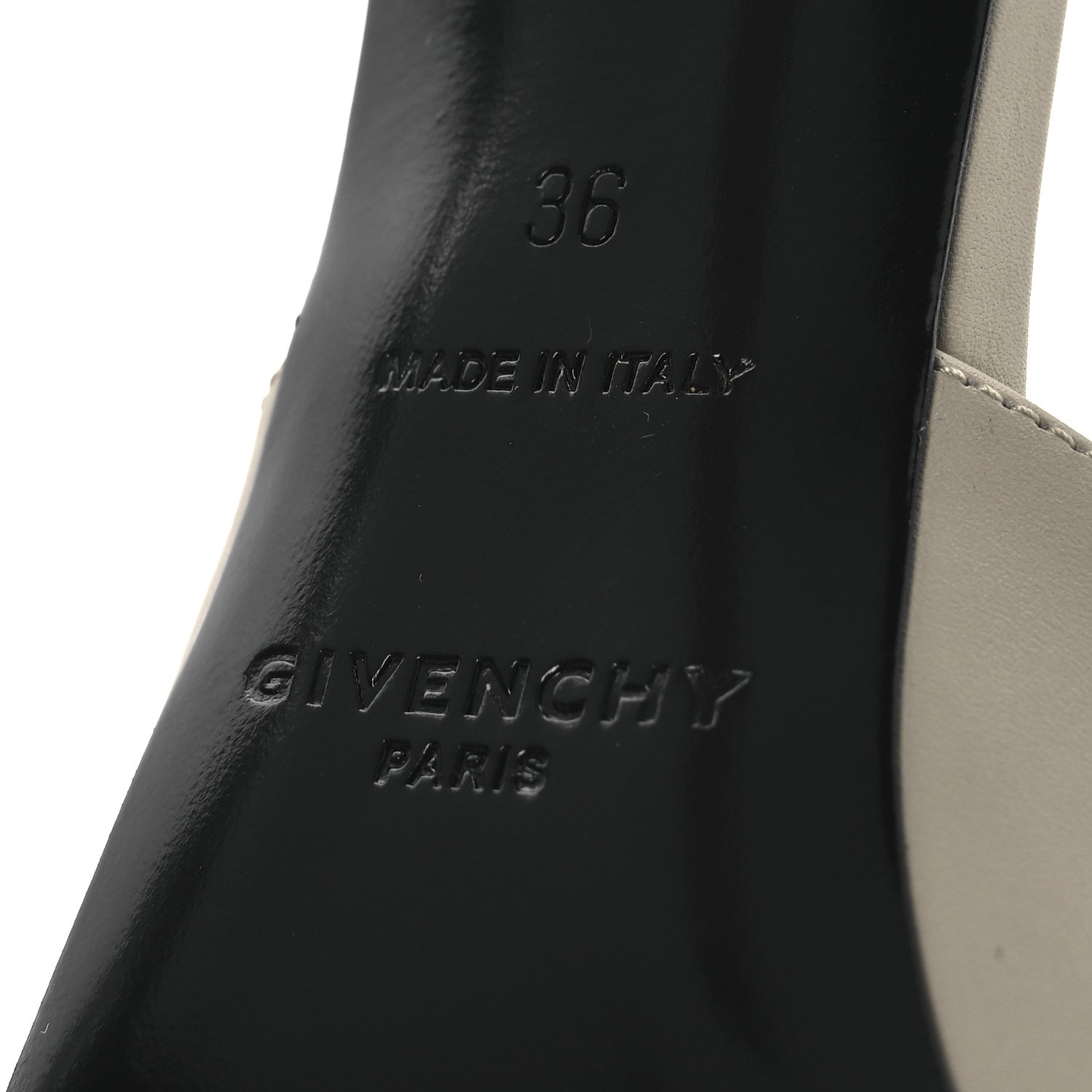 Givenchy Calfskin G Lock Sandals 36 Natural Beige 8 of 12