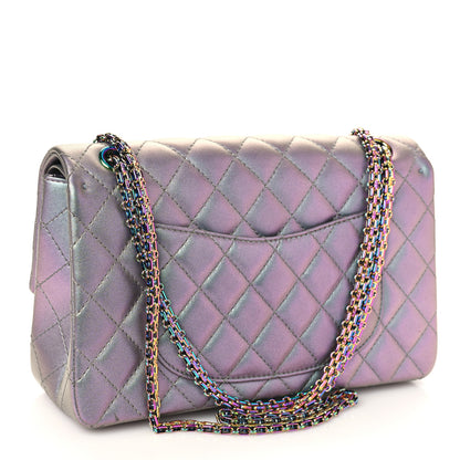 Chanel Iridescent Lambskin Quilted 2.55 Reissue 226 Flap Light Purple 3 of 9