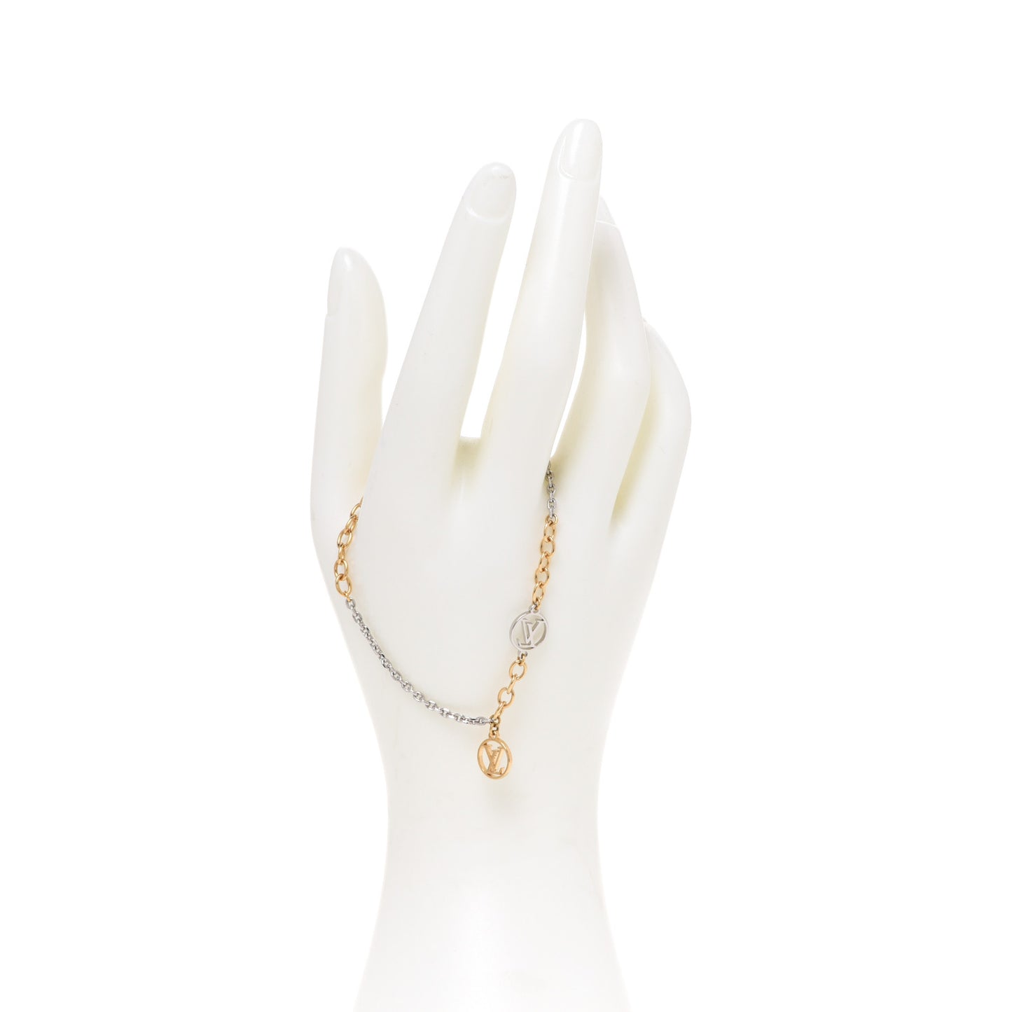 Logomania Bracelet Silver Gold