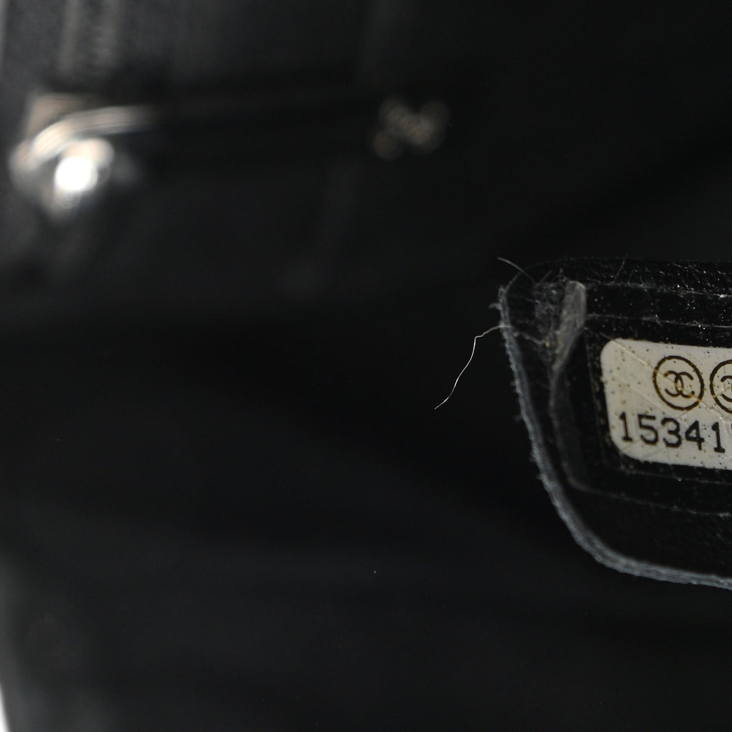 Vinyl Quilted In the Business Flap Bag Black