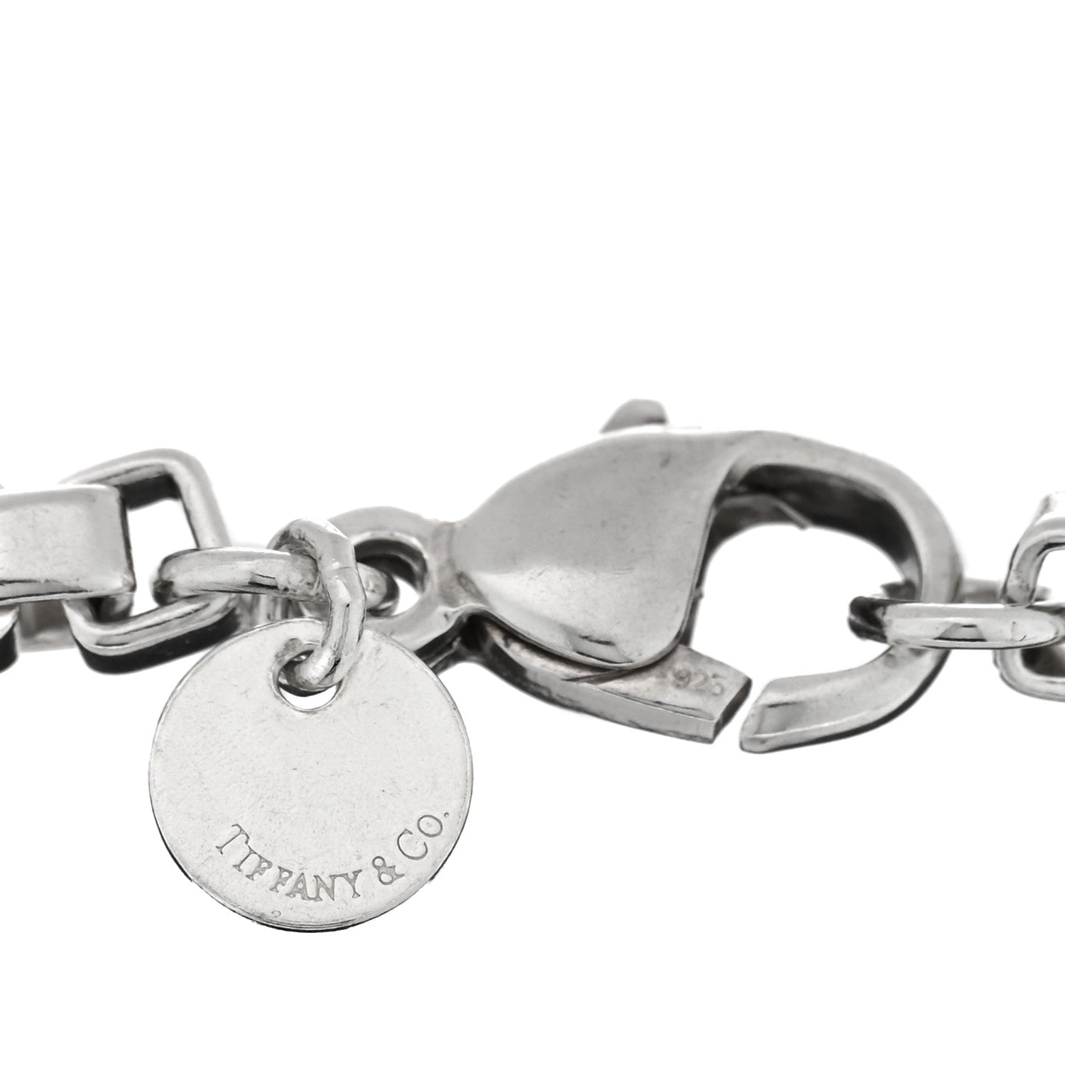 Tiffany Sterling Silver 4mm Venetian Link Bracelet 3 of 4