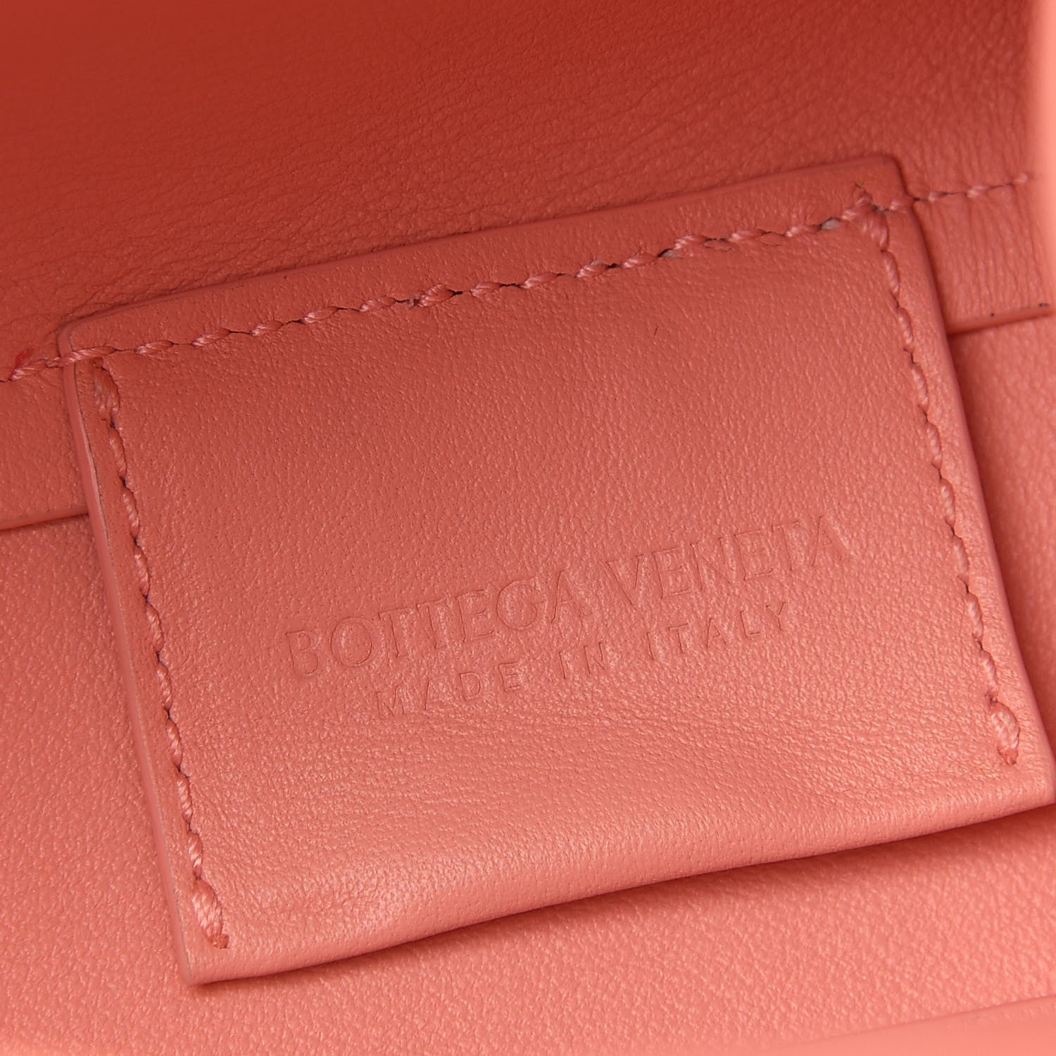 Bottega Veneta Calfskin Small The Point Triangle Bag Peachy 6 of 8
