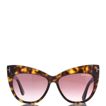 Tom Ford Nika Cat Eye Sunglasses TF523 Havana 2 of 6