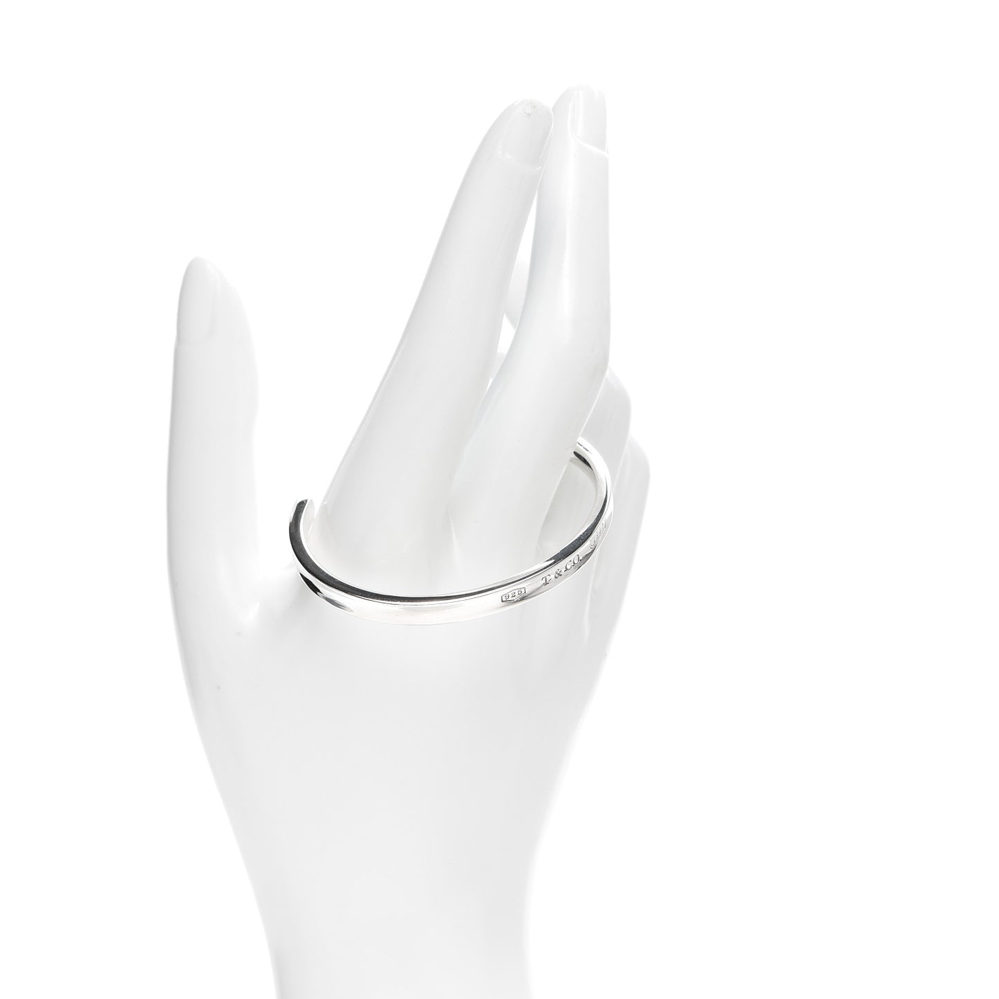 Sterling Silver Narrow 1837 Cuff Bracelet