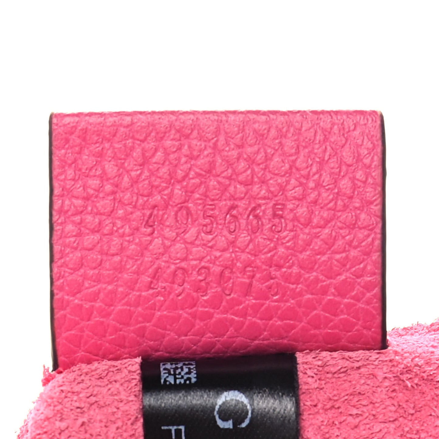 Pebbled Calfskin Medium Logo Portfolio Clutch Box Pink Green