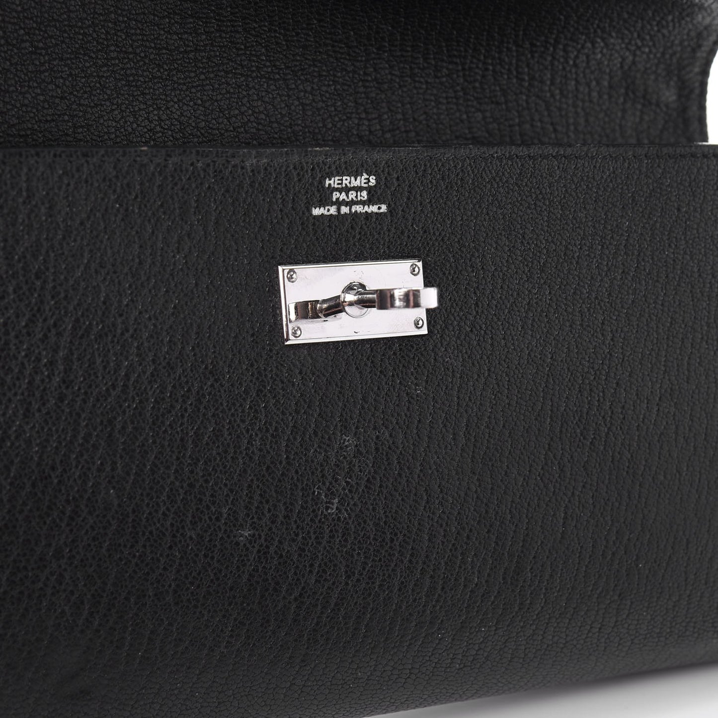 Chevre Mysore Kelly Longue Wallet Black