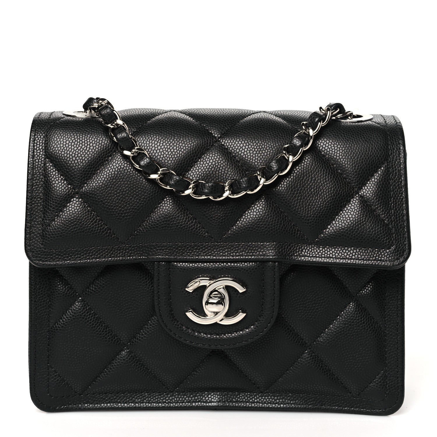 Chanel Caviar Quilted Mini Sweet Classic Flap Black 1 of 10