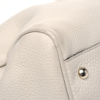 Gucci Calfskin Bamboo Medium Shopper Boston Mystic White 16 of 25