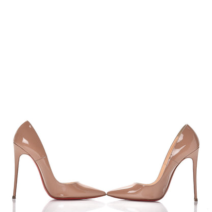 Christian Louboutin Patent So Kate 120 Pumps 40 Nude 6 of 15