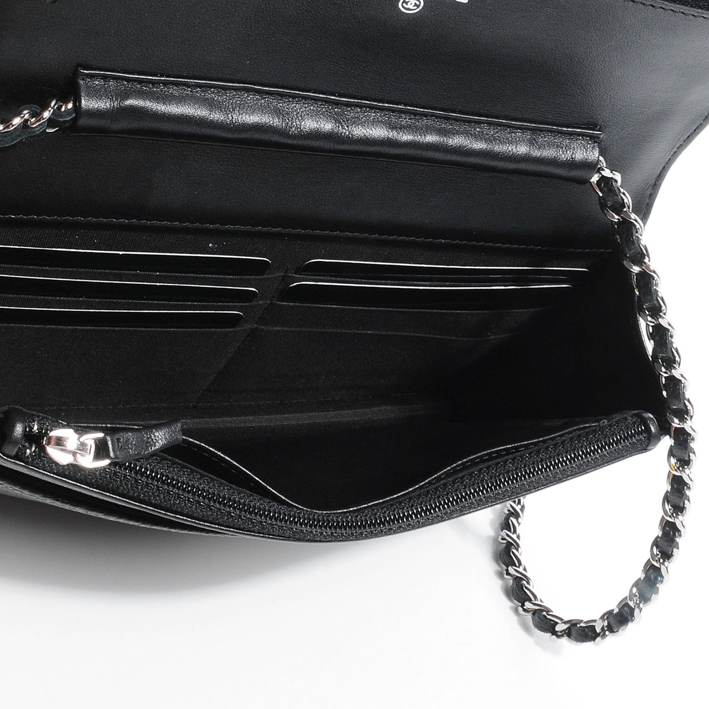 Caviar Timeless CC Wallet on Chain Black