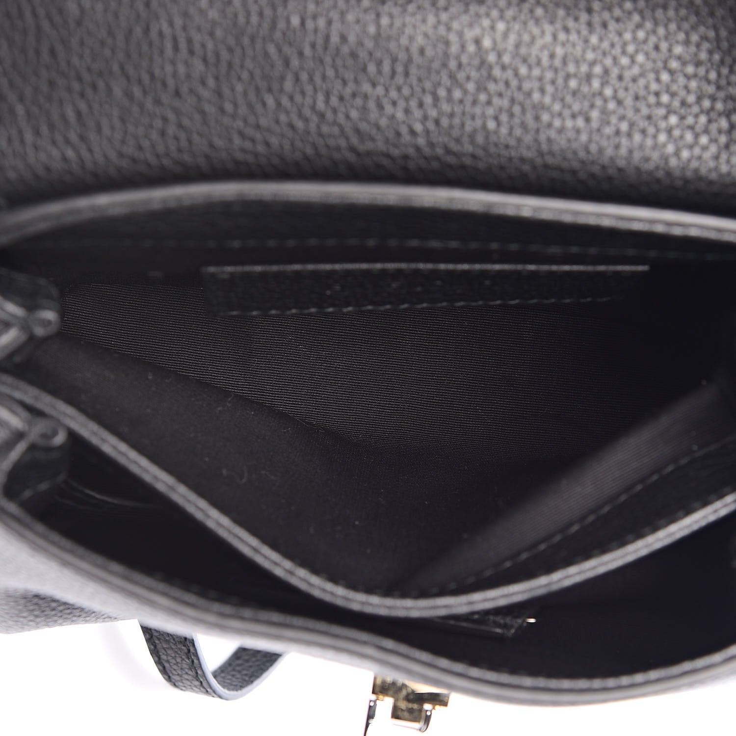 Balenciaga Grained Calfskin Le Dix Nano Soft Cartable Black 5 of 10