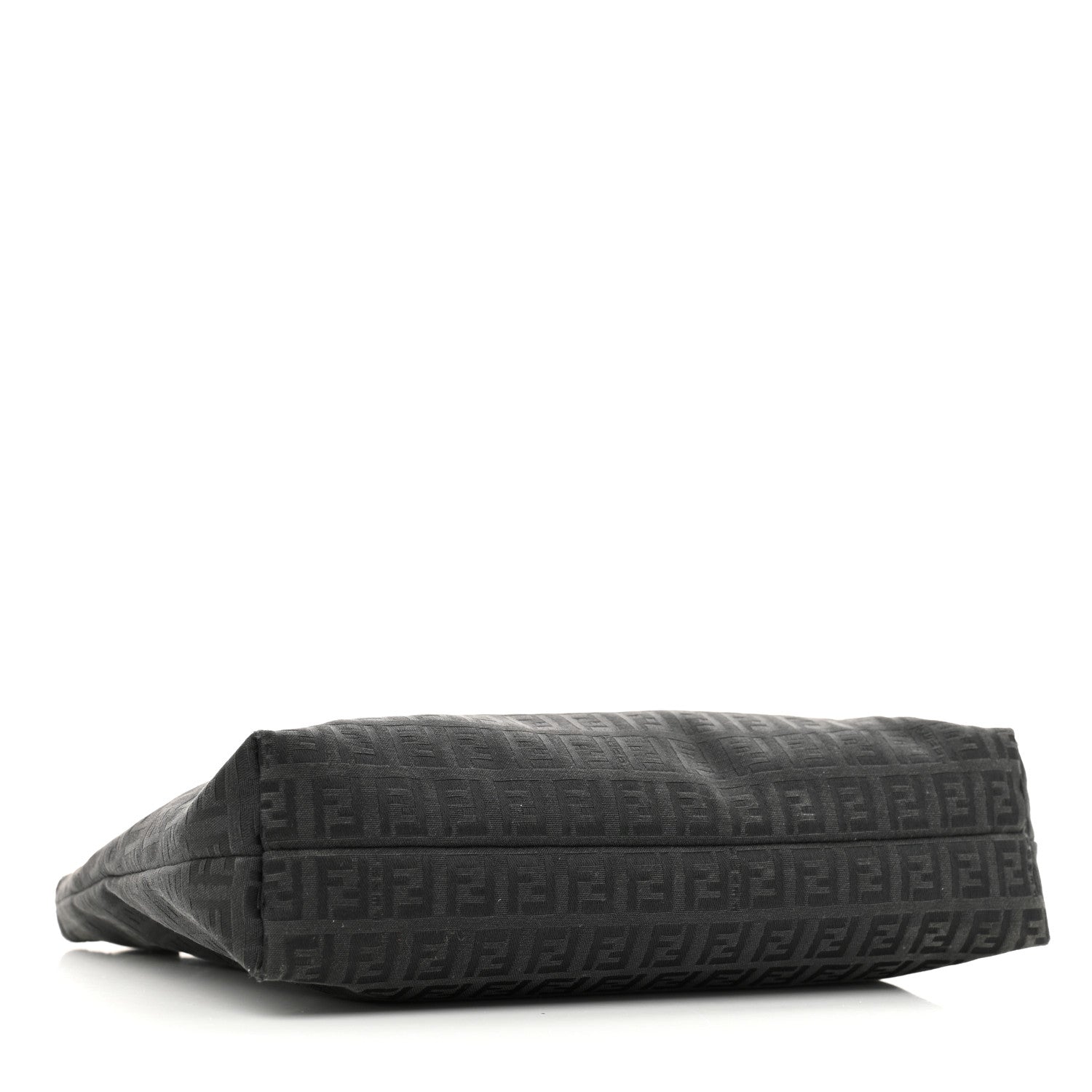 Fendi Zucchino Small Roll Tote Black 4 of 14
