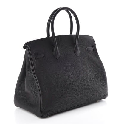 Hermes Togo Birkin 35 Black 4 of 34