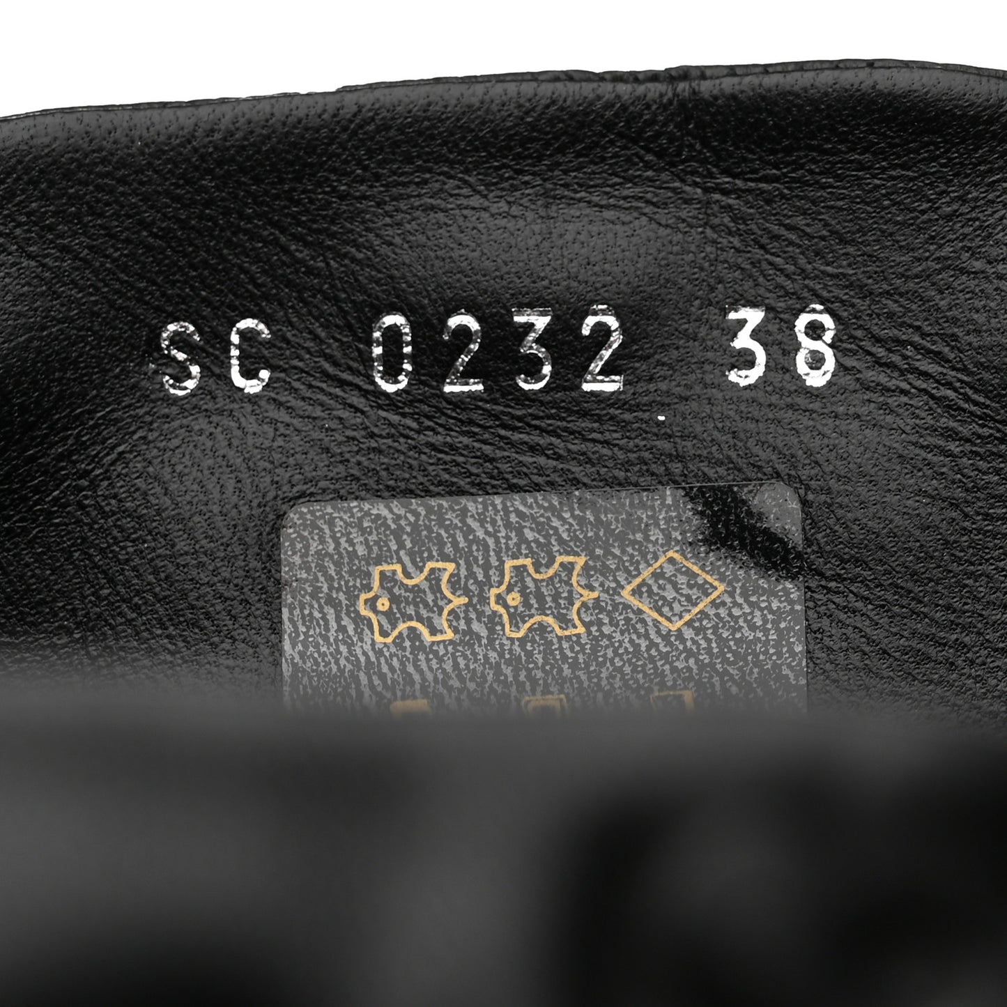 Lambskin Embossed Monogram Pool Pillow Flat Comfort Mule 38 Black