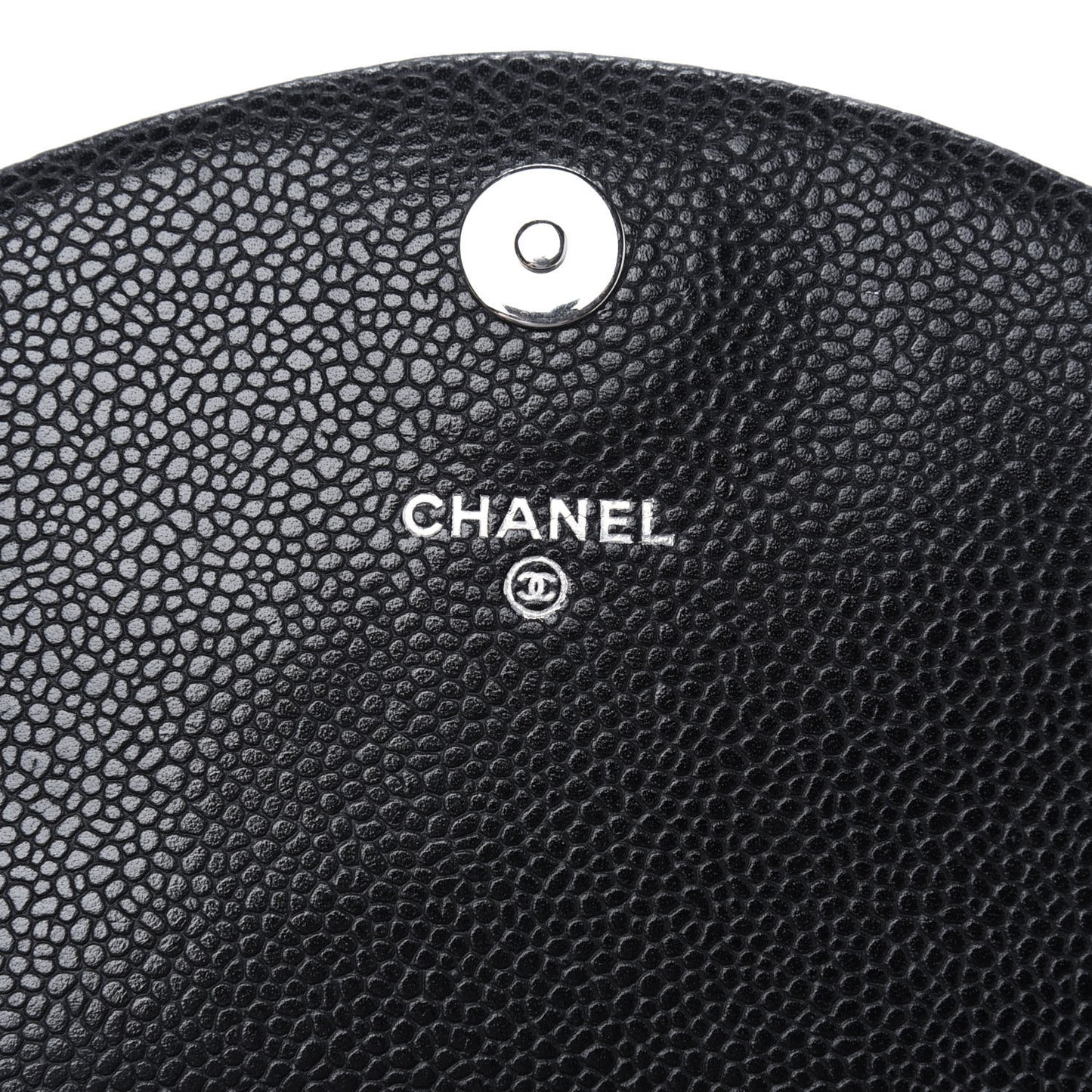 Caviar Half Moon Wallet On Chain WOC Black