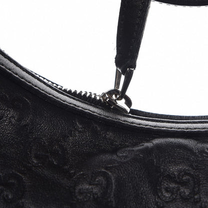 Gucci Guccissima Medium GG Twins Hobo Black 10 of 10
