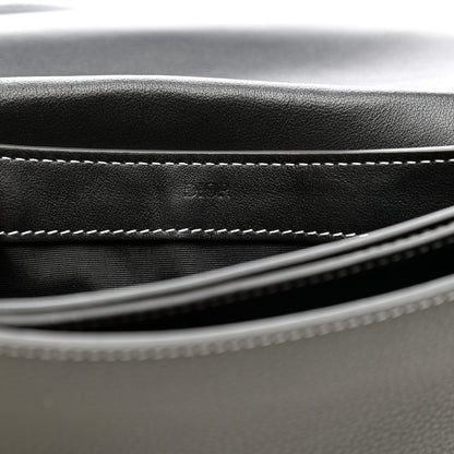 Christian Dior X KAWS Grained Calfskin Saddle Wristlet Grey 5 of 10