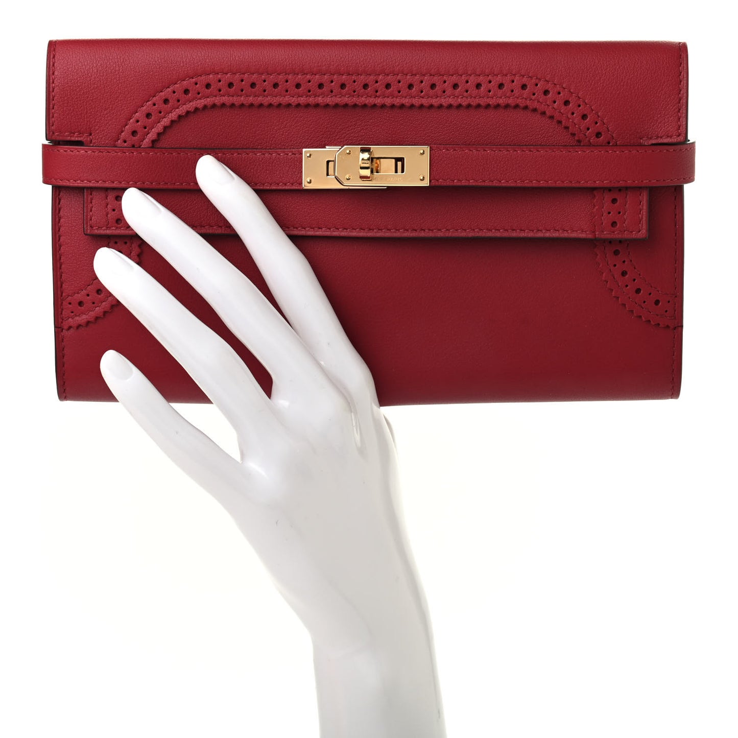 Swift Ghillies Kelly Longue Wallet Rouge Grenat