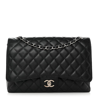 Chanel Caviar Quilted Maxi Double Flap Black 1 of 13
